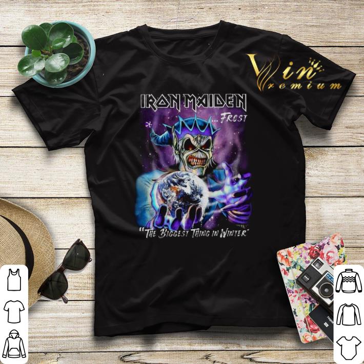 Iron Maiden Frost The Biggest Thing In Winter shirt sweater Iron Maiden Frost The Biggest Thing In Winter shirt sweater 4 - Iron Maiden Frost The Biggest Thing In Winter shirt sweater