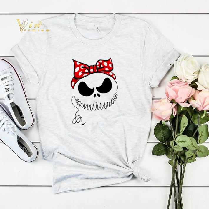 Jack Skellington bow shirt sweater Jack Skellington bow shirt sweater 4 - Jack Skellington bow shirt sweater