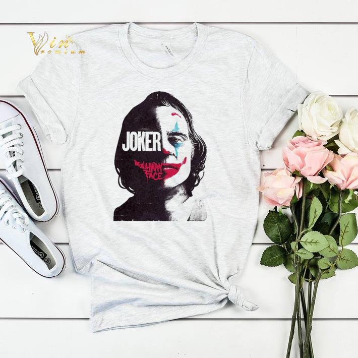 Joker Joaquin Phoenix put on a happy face shirt sweater 4 - Joker Joaquin Phoenix put on a happy face shirt sweater