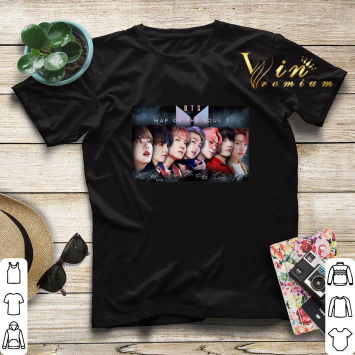 Logo BTS Map of the soul 7 signatures shirt sweater Logo BTS Map of the soul 7 signatures shirt sweater 4 - Logo BTS Map of the soul 7 signatures shirt sweater