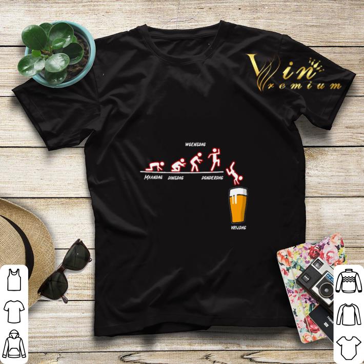 Maandag dinsdag woensdag donderdag vrijdag shirt Maandag dinsdag woensdag donderdag vrijdag shirt 4 - Maandag dinsdag woensdag donderdag vrijdag shirt