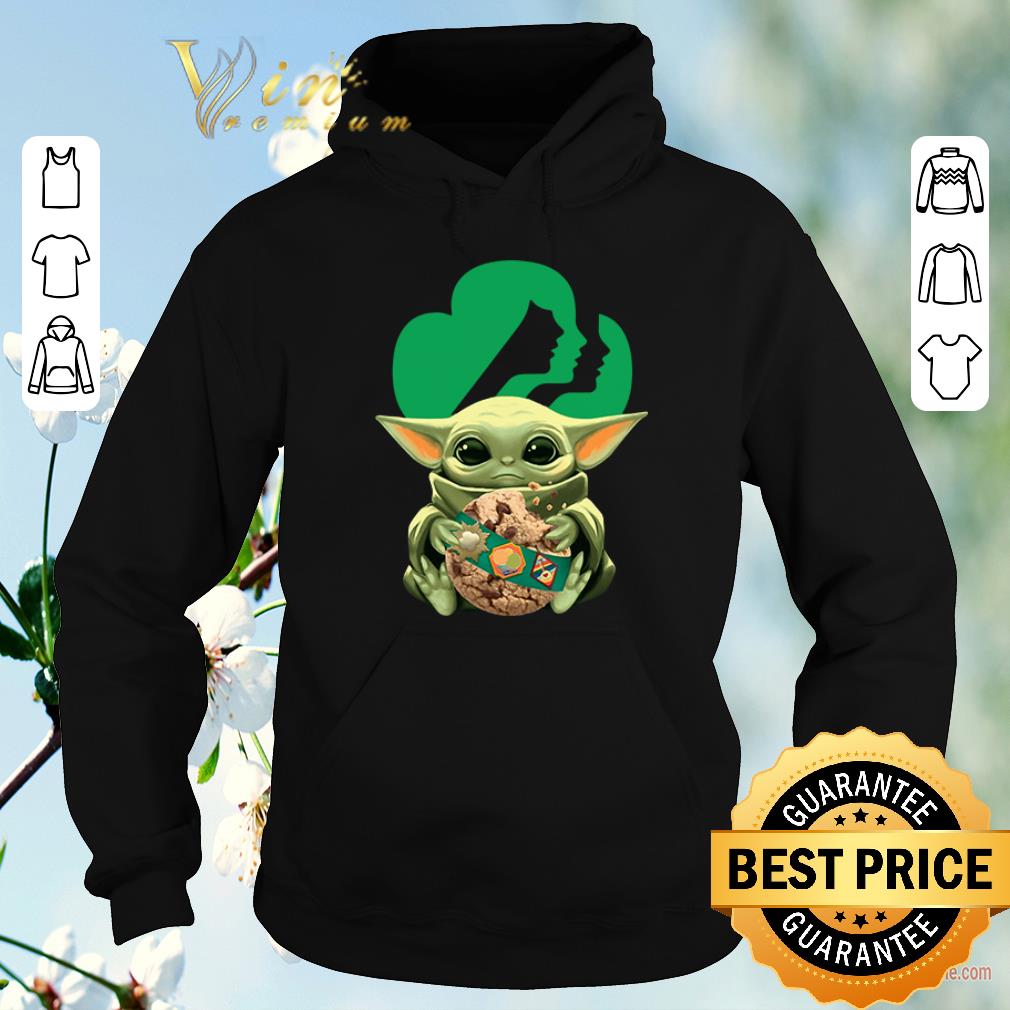 Nice Baby Yoda hug Girl Scout Star Wars shirt sweater 4 - Nice Baby Yoda hug Girl Scout Star Wars shirt sweater