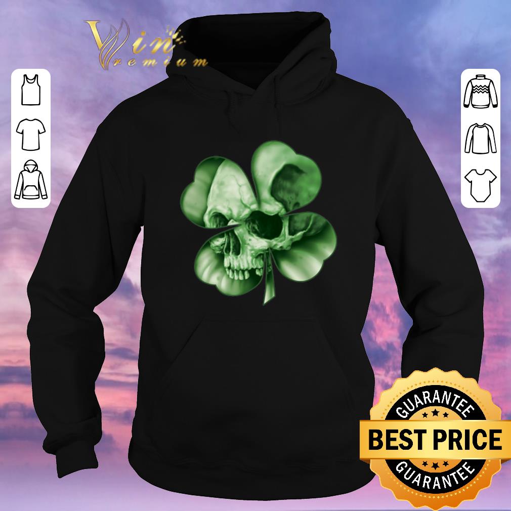 Nice Skull Shamrock St Patrick s day shirt sweater 4 - Nice Skull Shamrock St. Patrick's day shirt sweater