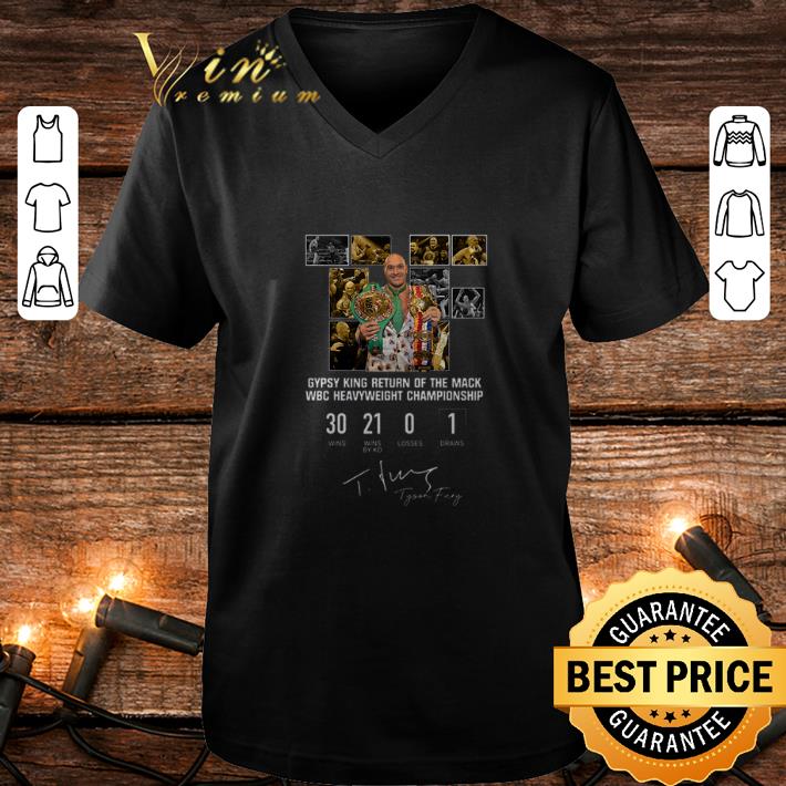 Nice Tyson Fury Lineal Boxing Championship Signature shirt 4 - Nice Tyson Fury Lineal Boxing Championship Signature shirt