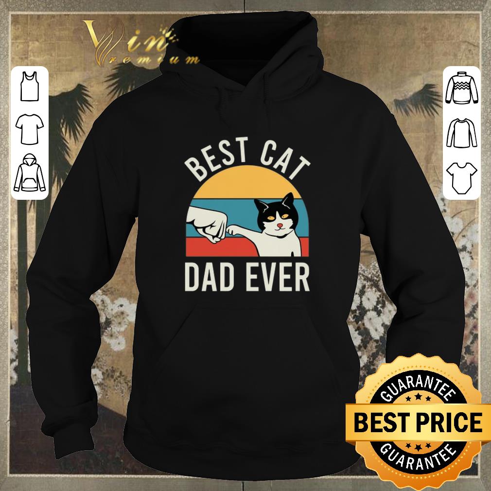 Official Fist bump best cat dad ever vintage shirt sweater Official Fist bump best cat dad ever vintage shirt sweater 4 - Official Fist bump best cat dad ever vintage shirt sweater