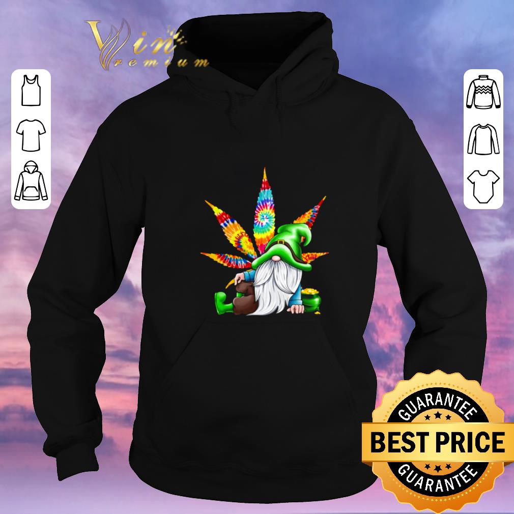 Official Gnomes irish weed hippie st patrick s day shirt sweater 4 - Official Gnomes irish weed hippie st. patrick’s day shirt sweater