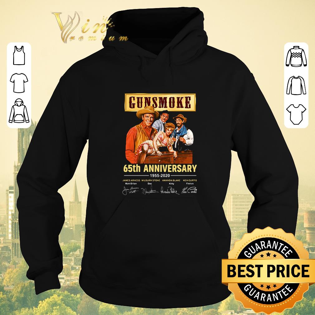 Official Gunsmoke 65th Anniversary 1955-2020 signatures thank you for the memories shirt sweater Official Gunsmoke 65th Anniversary 1955 2020 signatures thank you for the memories shirt sweater 4 - Official Gunsmoke 65th Anniversary 1955-2020 signatures thank you for the memories shirt sweater