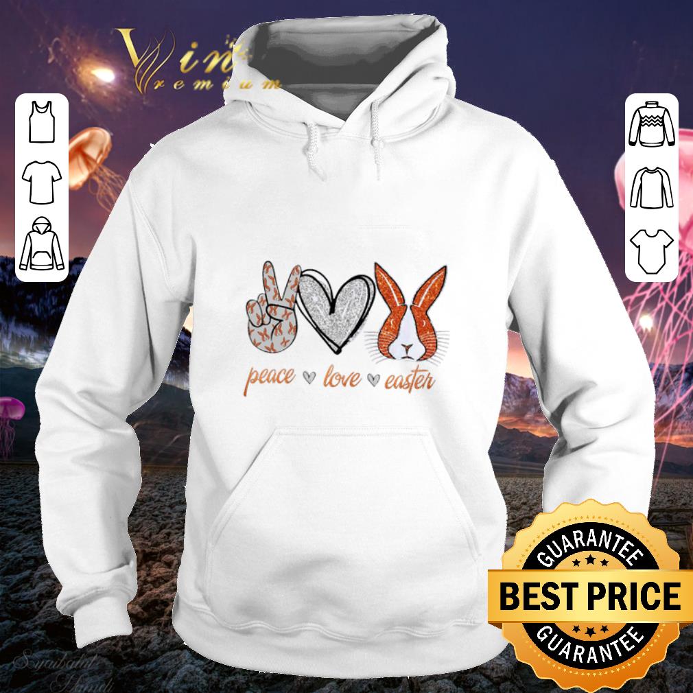 Official Peace Love Easter Bunny shirt Official Peace Love Easter Bunny shirt 4 - Official Peace Love Easter Bunny shirt