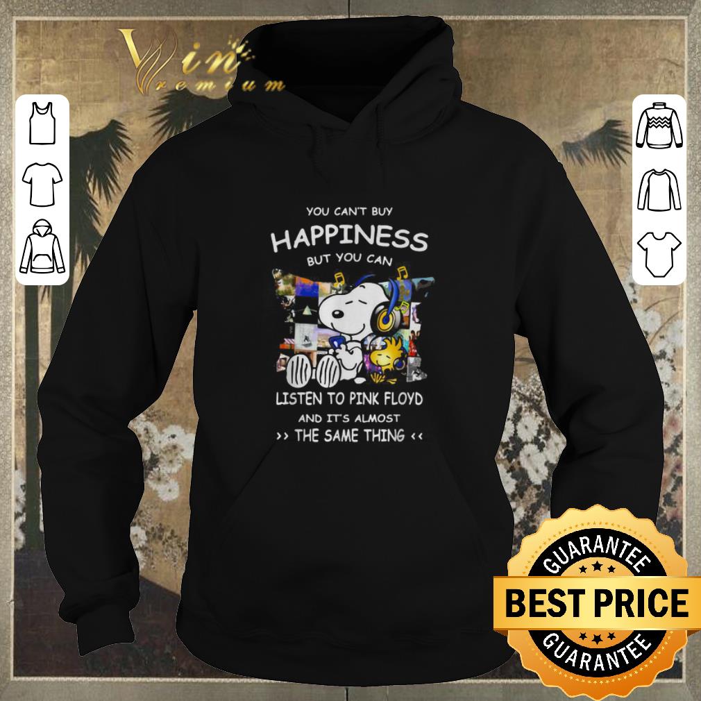 Official Snoopy you can t buy happiness but you can listen to Pink Floyd shirt sweater 4 - Official Snoopy you can’t buy happiness but you can listen to Pink Floyd shirt sweater
