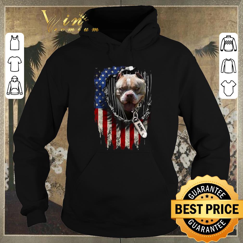 Original American Bully name American flag shirt sweater 4 - Original American Bully name American flag shirt sweater