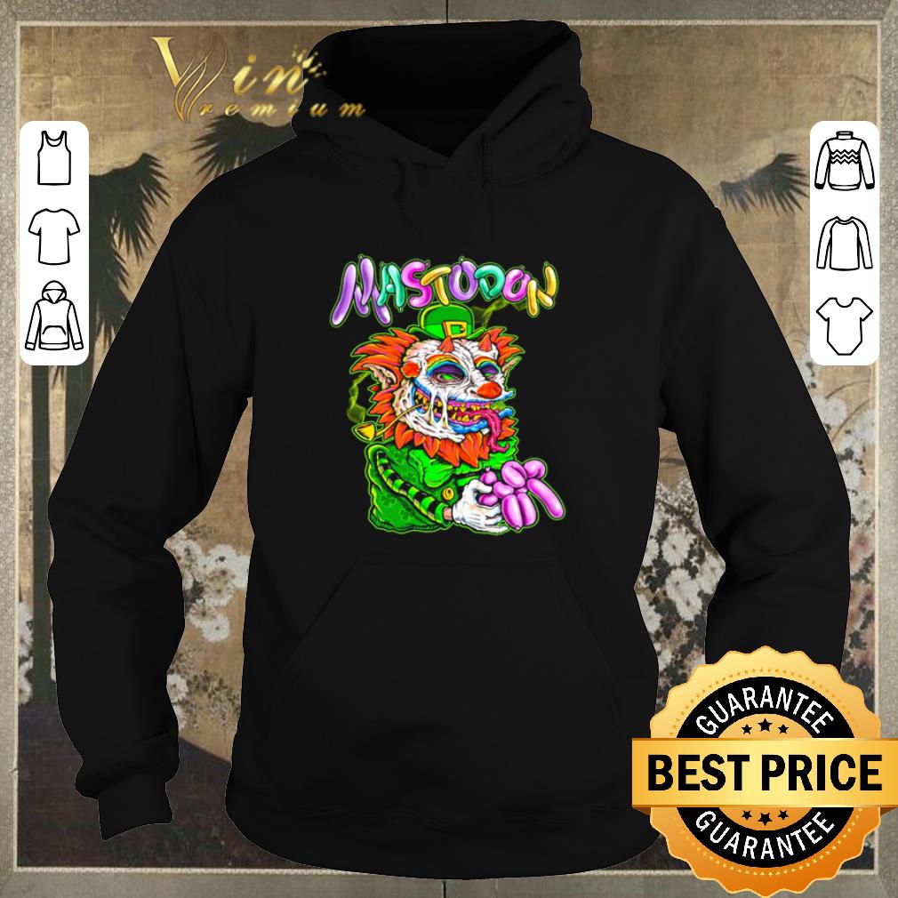 Original Mastodon Clown St Patrick s Day shirt sweater 4 - Original Mastodon Clown St. Patrick’s Day shirt sweater