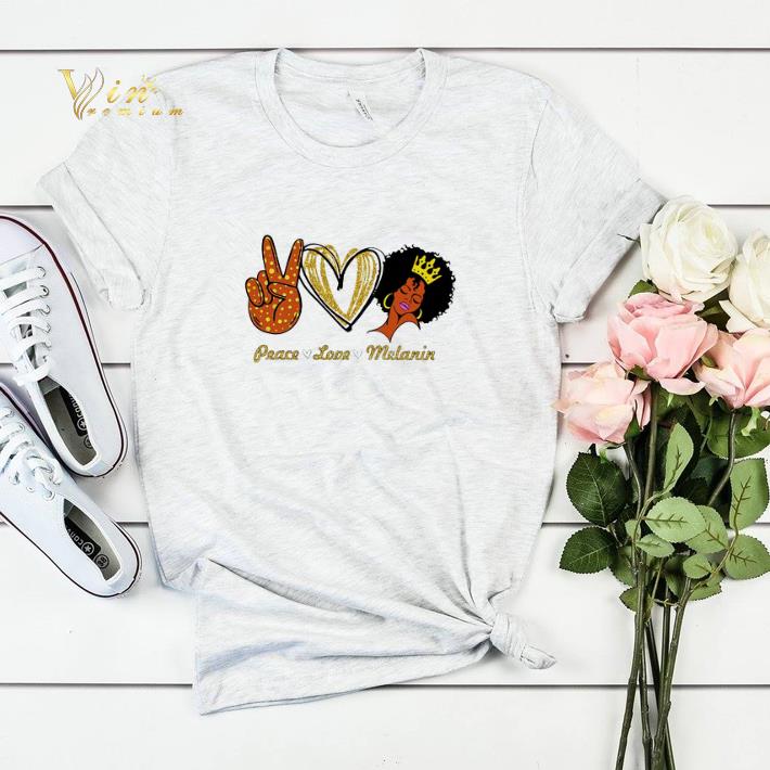 Peace love melanin shirt sweater Peace love melanin shirt sweater 4 - Peace love melanin shirt sweater