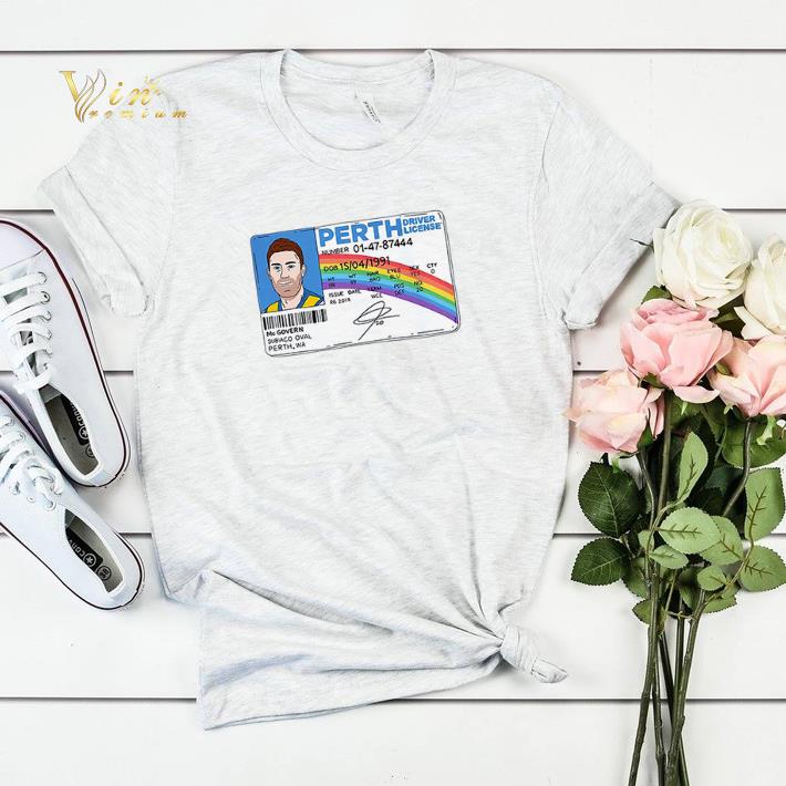 Perth Driver License Rainbow shirt sweater 4 - Perth Driver License Rainbow shirt sweater