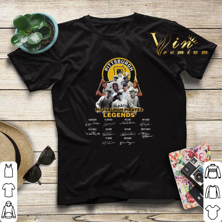 Pittsburgh Pirates logo legends signatures shirt sweater 4 - Pittsburgh Pirates logo legends signatures shirt sweater