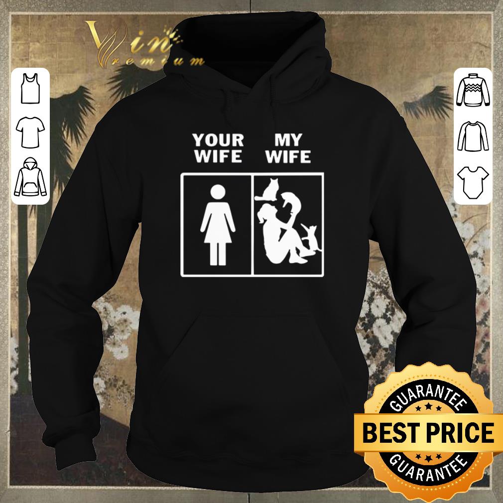 Premium Cats lady Your wife my wife shirt sweater Premium Cats lady Your wife my wife shirt sweater 4 - Premium Cats lady Your wife my wife shirt sweater