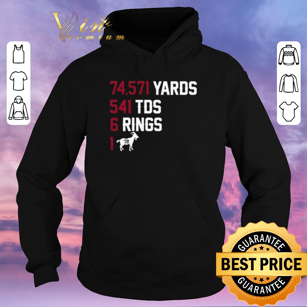 Top 74571 yards 541 TDS 6 Rings 1 Goat shirt sweater 4 - Top 74571 yards 541 TDS 6 Rings 1 Goat shirt sweater