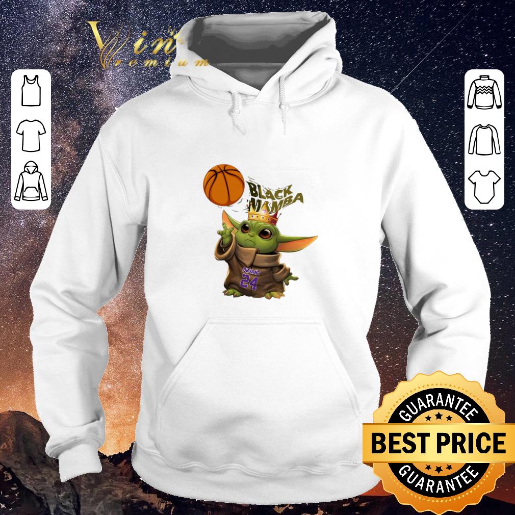 Top Baby Yoda mashup Black Mamba King Bryant 24 shirt 4 - Top Baby Yoda mashup Black Mamba King Bryant 24 shirt