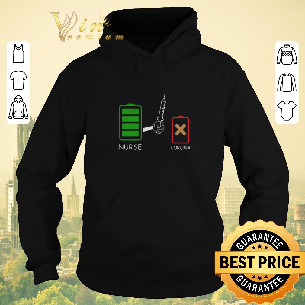 Top Battery source Nurse and Corona shirt sweater Top Battery source Nurse and Corona shirt sweater 4 - Top Battery source Nurse and Corona shirt sweater