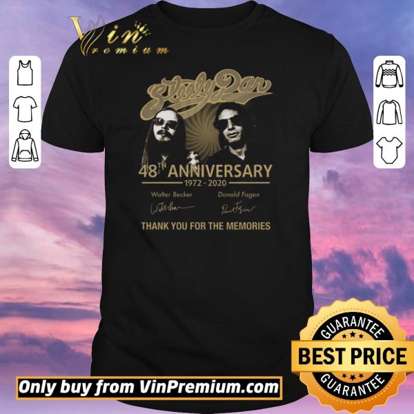 Pretty Sleely Pan 48th Anniversary 1972 2020 Signature Thank You For The Memories shirt sweater
