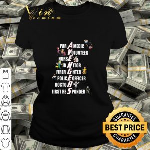 Covid-19 Avengers paramedic volunteer nurse janitor firefighter shirt