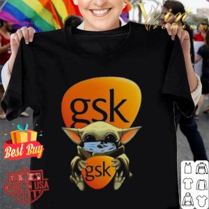 Baby Yoda mask GlaxoSmithKline Coronavirus shirt