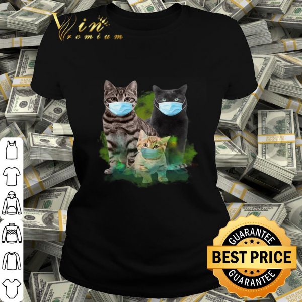 Cats Face Mask Coronavirus shirt