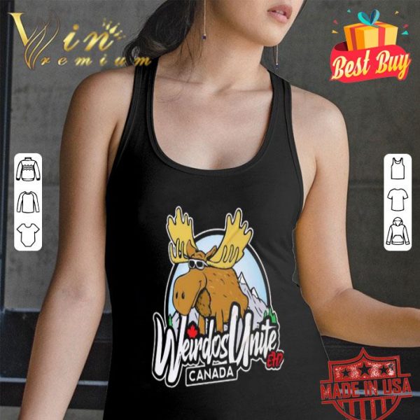 The Moose Weirdos Unite Canada shirt