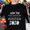 Wolf 2020 the year when shit got real #quarantined Coronavirus shirt