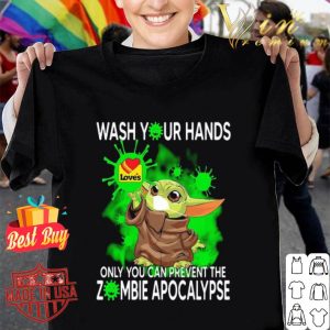 Baby Yoda Wash your hands Love's Travel Stops & Country Stores shirt