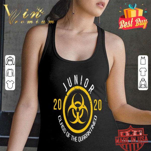 Biohazard Symbol Junior 2020 Class of the Quarantined shirt