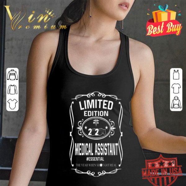 Limited Edition 2020 Medical assistant #essential Covid-19 shirt