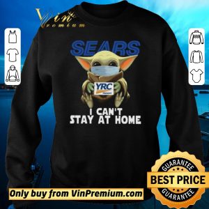 Pretty Baby Yoda Face Mask Sears Cant Stay At Home shirt sweater 2