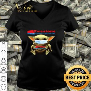 Baby Yoda mask Firestone Tire and Rubber Company Coronavirus shirt