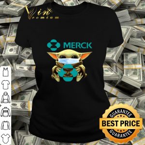 Star Wars Baby Yoda mask Merck Coronavirus shirt