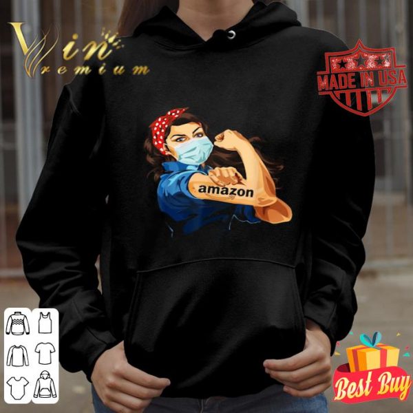 Strong Woman mask tattoo Amazon Covid-19 shirt