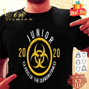 Biohazard Symbol Junior 2020 Class of the Quarantined shirt
