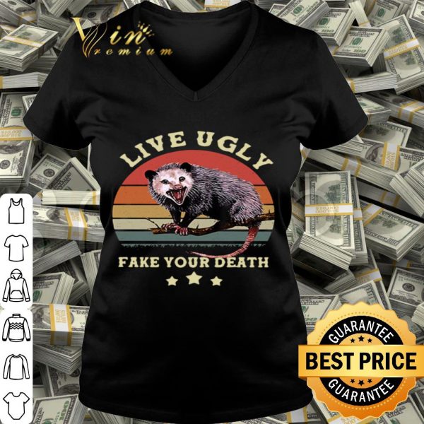 Opossum live ugly fake your death vintage shirt