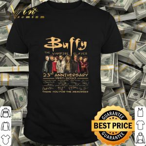 Buffy The Vampire Slayer 23rd anniversary 1997-2020 all signature shirt