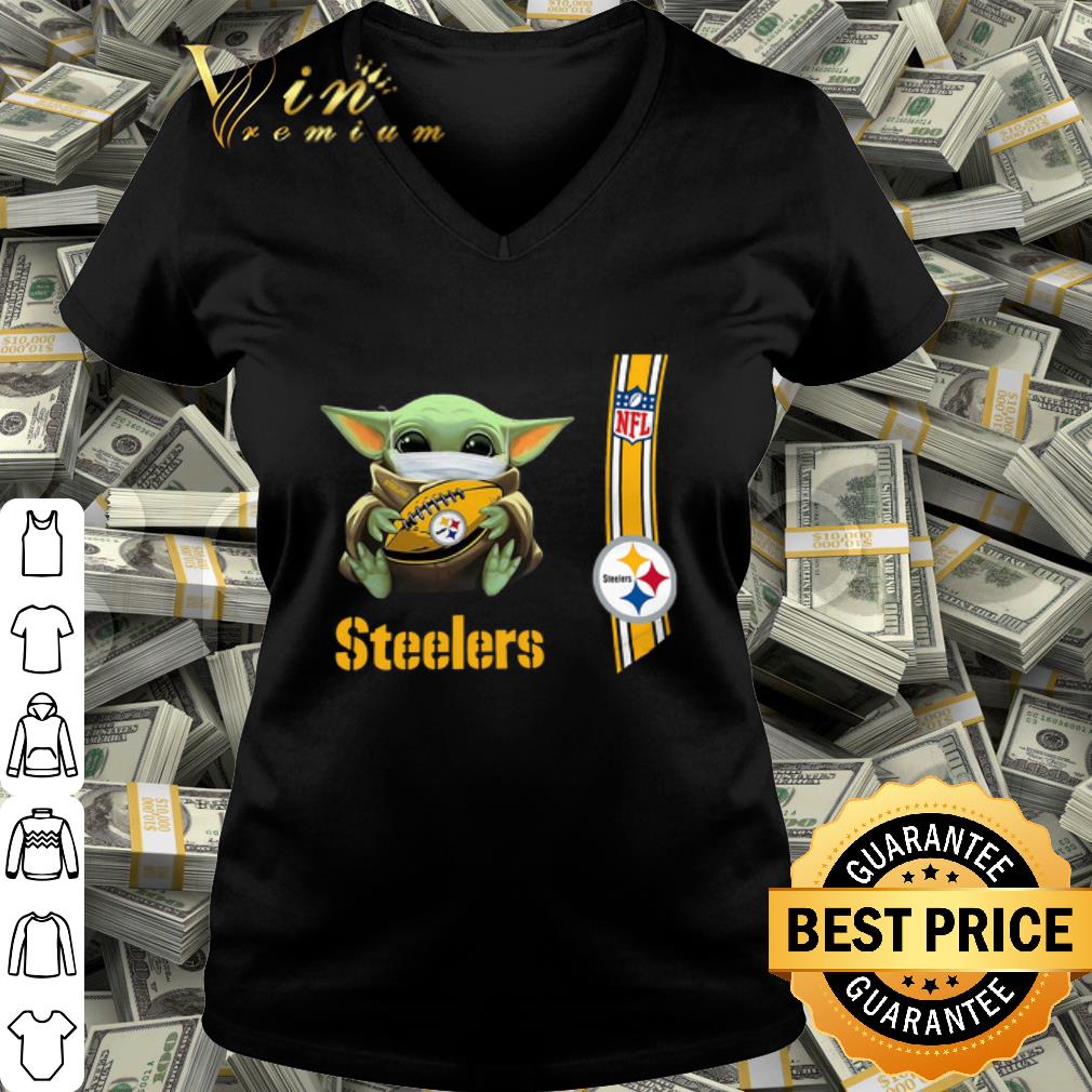 Baby Yoda Mask Pittsburgh Steelers NFL Coronavirus shirt Baby Yoda Mask Pittsburgh Steelers NFL Coronavirus shirt