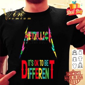 Metallica It’s ok to be Different Autism Puzzle shirt