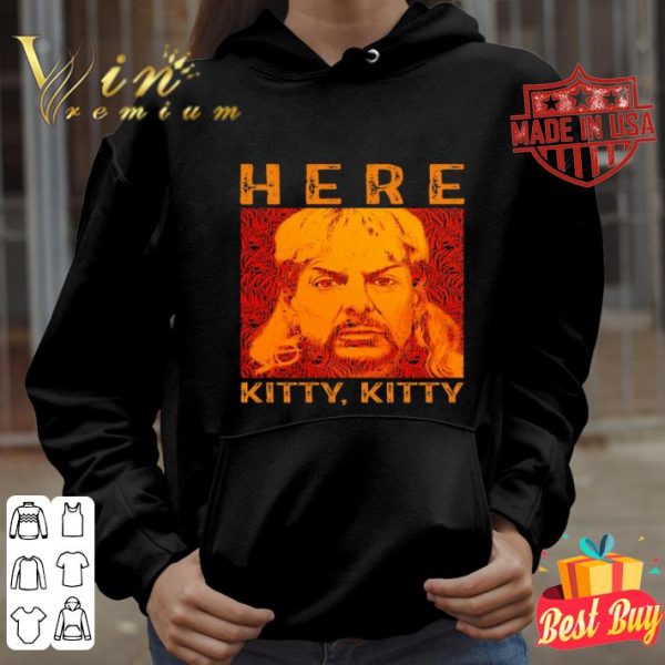 Joe Exotic 2020 president Here Kitty Kitty shirt