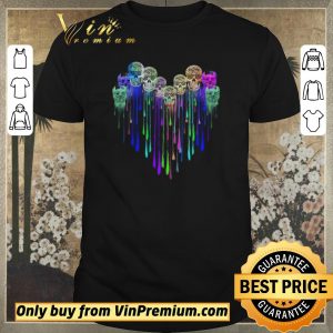 Pretty Skulls Tattoo Watercolor shirt sweater