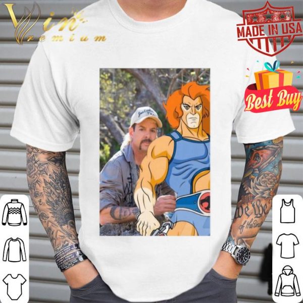 Joe Exotic parody Thundercats shirt