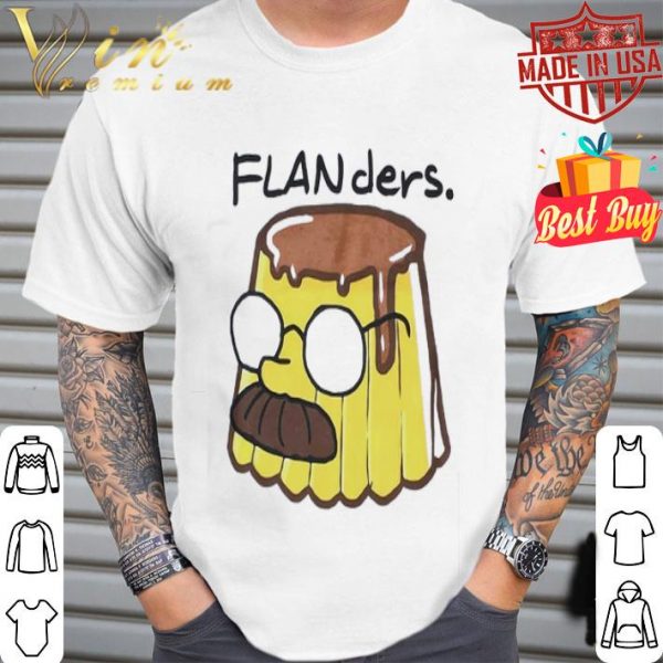 Flan cake Ned Flanders Simpsons shirt