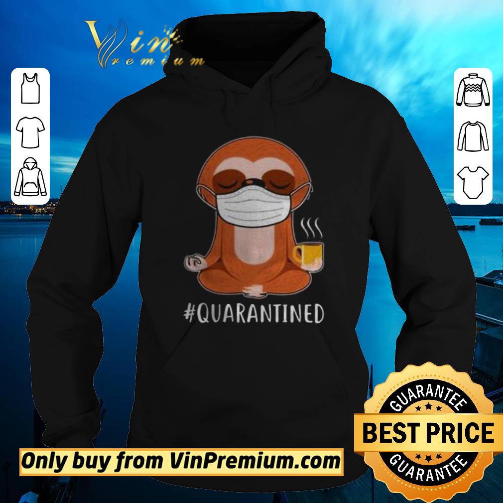462a3280 hot sloth wear mask doing namaste quarantined shirt sweater 4 - Hot Sloth wear mask doing namaste quarantined shirt sweater