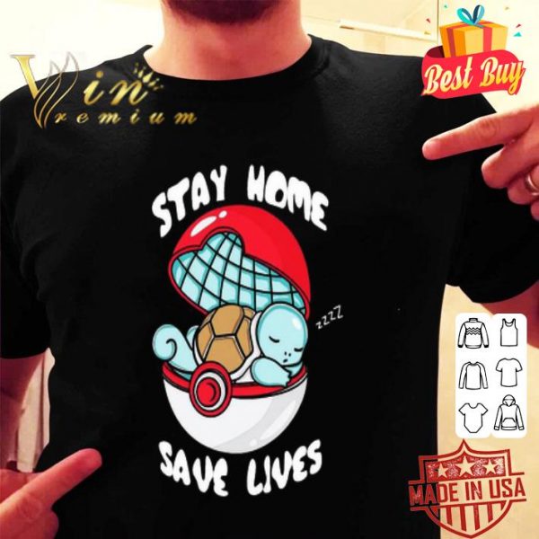 Bulbasaur Stay home save lives Covid-19 shirt
