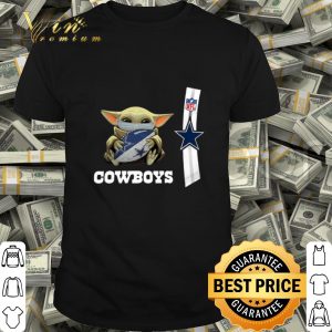 Baby Yoda mask Dallas Cowboys NFL shirt
