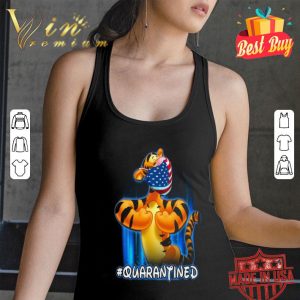 Disney Tigger Mask America Quarantined Coronavirus shirt