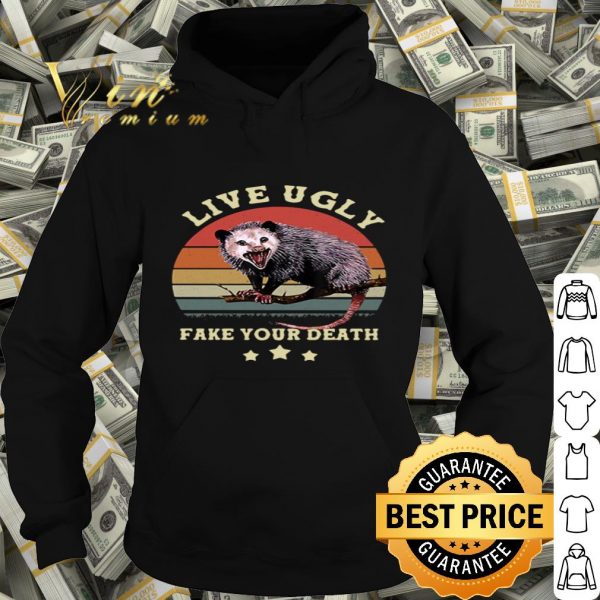 Opossum live ugly fake your death vintage shirt