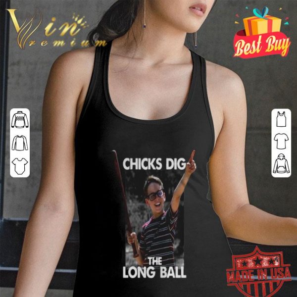 The Sandlot Michael Squints Palledorous Chicks Dig The Long Ball shirt